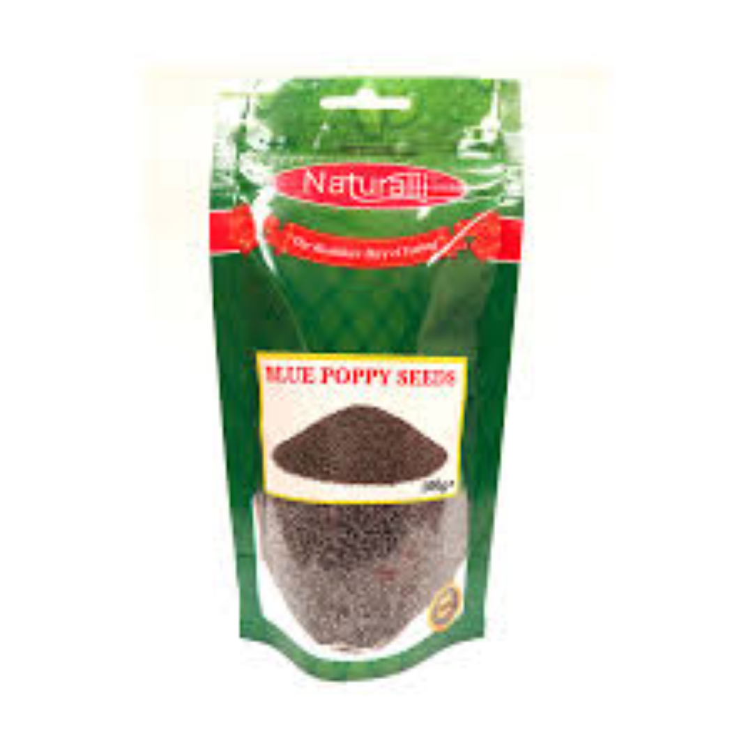 NATURALLI BLUE POPPY SEEDS 100G